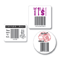 Die-Cut Consecutive Barcode Labels